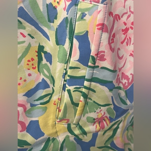 Lily Pulitzer Women’s skipper pop over Grove Garden 1/2 Zip NWT  XXL - Picture 7 of 13